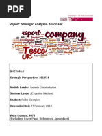 Strategic Analysis - Tesco PLC - February PDF