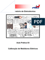 Lab Med. Calibração de Medidores - Prática 3 - POLI