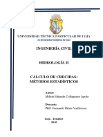 Informe Calculo de Crecidas