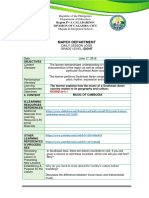 Mapeh Department: Region Iv-A Calabarzon Division of Calamba City