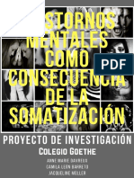 Trastornos Mentales Como Consecuencia de La Somatización PDF