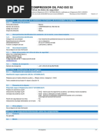 Msds Polyol Ester Compressor Oil