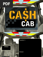 Cash Cab Template