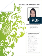 Curriculum Vitae Rochelle R. Morquianos