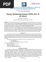 Energy Monitoring System USING PLC & Scadas: I J A R E E I E