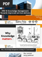 HRD Knowledge Management MR Brent Simons