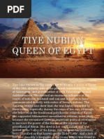 Tiye Nubian Queen of Egypt