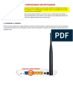 Como Configurar Um Roteador PDF