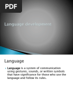 Language Development