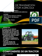 Sistema de Transmicion Del Tractor Agricola