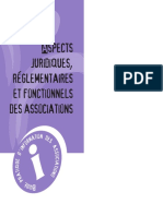 Aspects Juridiques, Réglementaires Et Fonctionnels Des Associations PDF