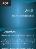 Unit 3: Technology Forecasting