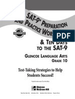 Glencoe Reading Comprehension PDF