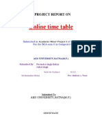 Timetable PDF