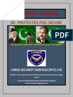 Company Profile Lords Security