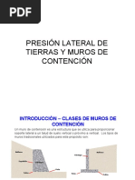 Presion Lateral de Tierras y Muros de Co PDF