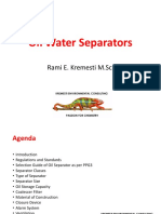 Oil Water Separators: Rami E. Kremesti M.SC