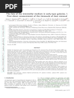 The Fate of The Interstellar Medium in Early-Type Galaxies. I. First Direct Measurement of The Timescale of Dust Removal