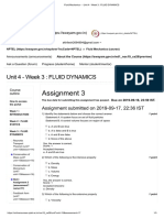 Fluid Mechanics - Unit 4 - Week 3 - FLUID DYNAMICS PDF