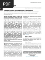 Transplante Fecal de Microbiota