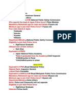 Comparative Police System