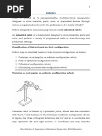 Robotics: Classification of Robots Based On Their Configuration