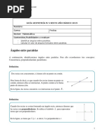 4 Guía 4 Sem 1 Angulos Entre Paralelas 2019 PDF