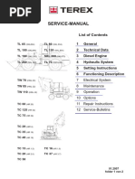 01 2008 Service Manual Terex English PDF