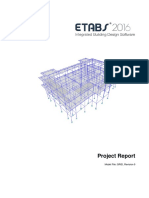 Project Report ETABS