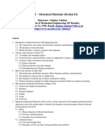 ME 221 - Structural Materials (Section S2)