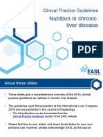 Nutrition in Chronic Liver Disease EASL CPG