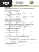 1st and 2nd Periodic Exam 2018-2019