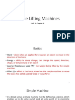 Simple Lifting Machines My