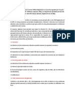 El Proceso Administrativo Disciplinario Contra Docentes