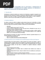 Prevencion y Minimizacion de Sustancias Quimicas en Laboratorios y Talleres PDF 558 KB