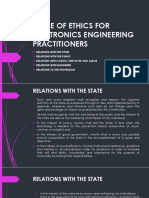 Code of Ethics For Electronics Engineering Practitioners