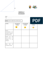 Matemáticas 5º Autoevaluación