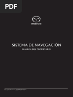 Sistema de Navegación Mazda