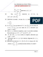 Ejercicios Algebra Lineal