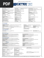 Impresión Del Formulario de Solicitud de Crédito