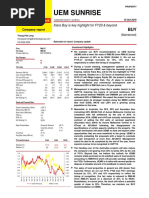 Uem Sunrise: Company Report