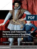 Poetry and Paternity in Renaissance England