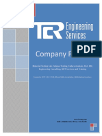 TCR Engineering Services Profile 2012 PDF