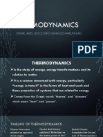 Thermodynamics Powerpoint