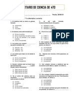 Balotario Ciencia 4to Setiembre 30-09-19