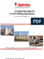 Lubrication Reliability in Flour Milling Operations: - General Equipment Applications