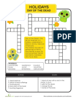 Day of The Dead Crossword