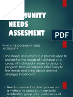 Community Needs Assesment