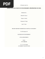 SYNOPSIS On Effect of Leachate On Soil