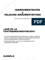 Contraargumentación y Falacias Argumentativas